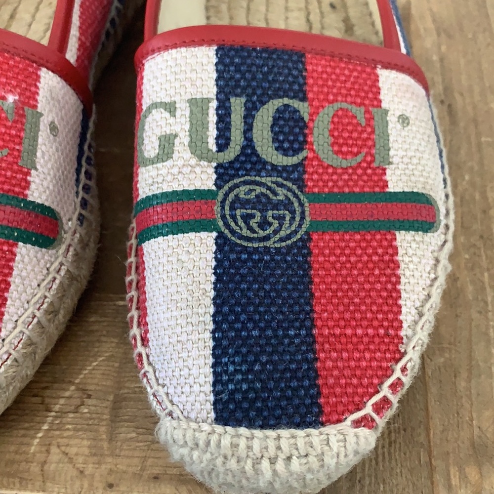 Authentic Gucci Espadrilles With Box Size 39 - image 3